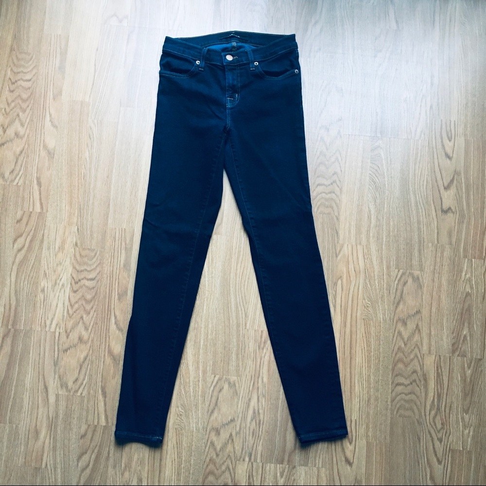 J Brand Mid-Rise Super Skinny Metropol jeans
